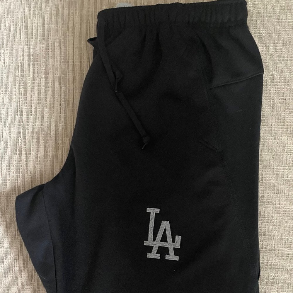 Nike L Los Angeles Dodgers Dry Flux Standard Fit Jogger Pants NWT